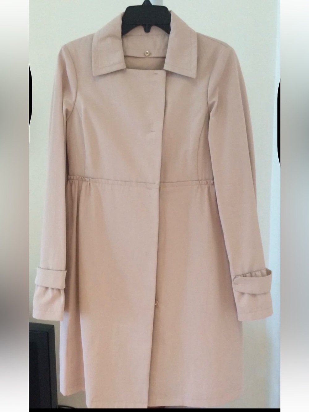 NEW Trench Coat MAX&Co (by MaxMara) Removable Padded Lining Size US 6